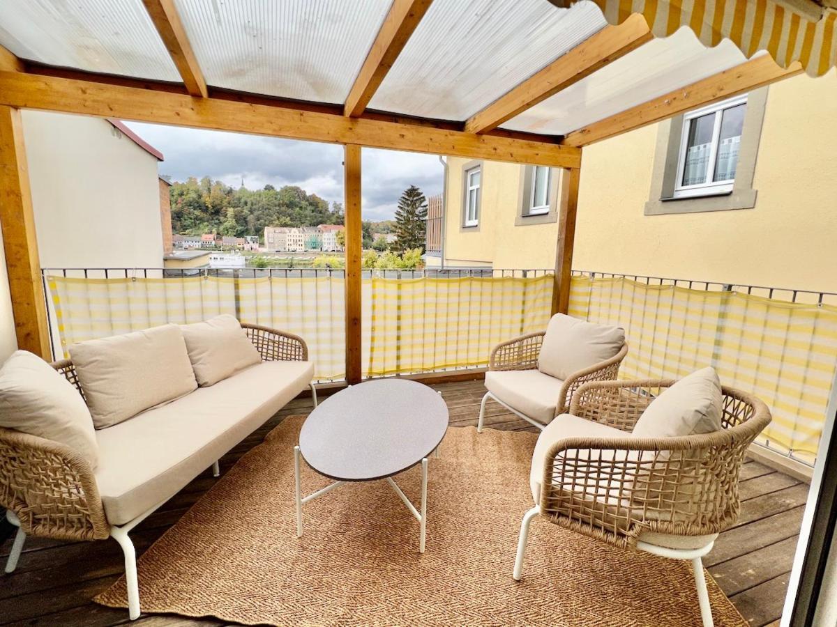 Meissner Elb-Domizil Meißen Dış mekan fotoğraf